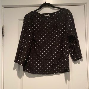 Polka dot blouse